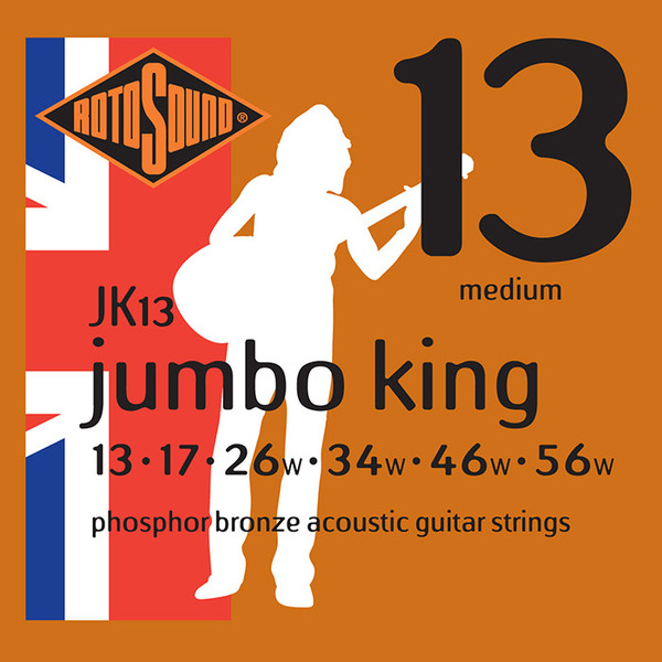 JK13 Phosphor Bronze Medium (13-56)