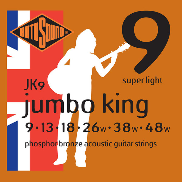Roto Sound JK9 Phosphor Bronze Super Light (9-48)