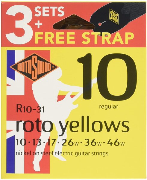 Roto Yellows R10-31 (10-46 / 3 sets & strap)