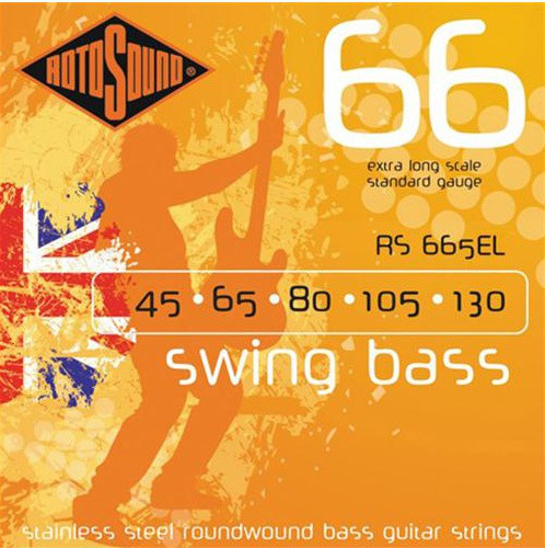 Swing Bass Stainless Steel RS665EL (45-130 - extra long scale)
