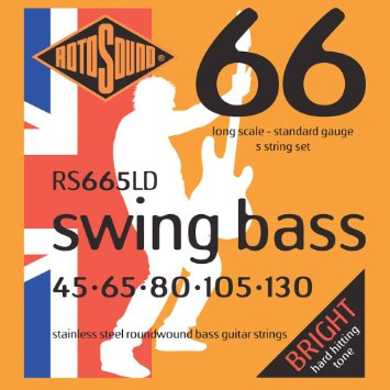 Roto Sound Swing Bass Stainless Steel RS665LD (45-130 - long scale)