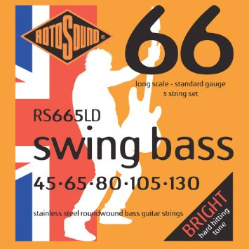 Swing Bass Stainless Steel RS665LD (45-130 - long scale)