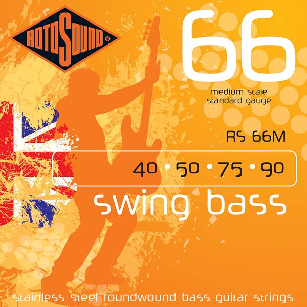 Swing Bass Stainless Steel RS66M (40-90 - medium scale)