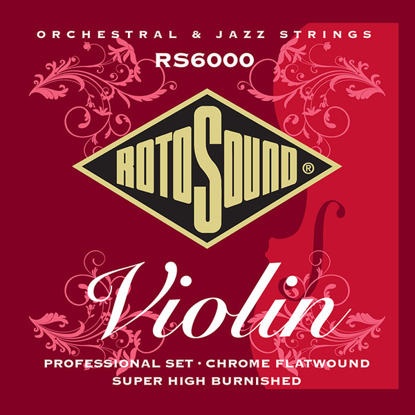Roto Sound Violin Strings Professional Set / RS6000 (monel flatwound)