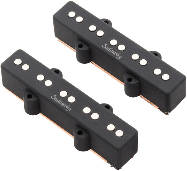 J-Style Bass Pickup Set (stacked coil, 5-strings)