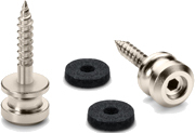 S-Locks Safety Belt (2 single belt pins, satin pearl, M screw)