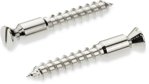 Wood Screws (satin chrome)
