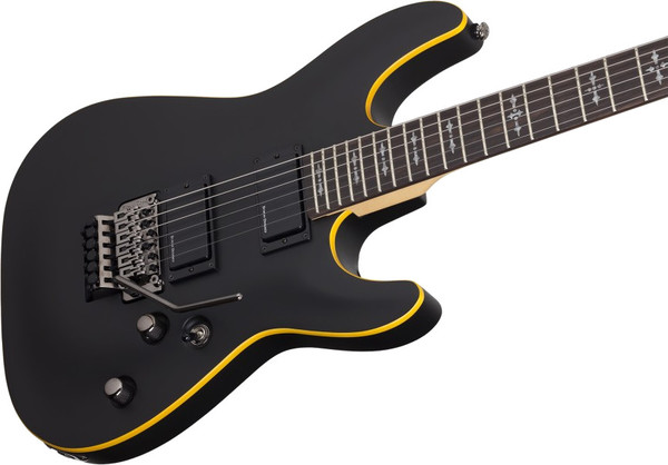 Schecter Demon-6 FR (satin black) | MusiX