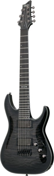 Hellraiser C-7 Hybrid (Trans Black Burst)