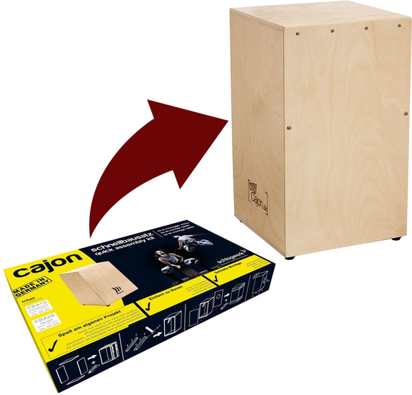 Schlagwerk CBA1S Cajonbausatz medium