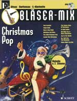 Schott Music Bläser-Mix Christmas Pop / Es-Instrumente (incl. CD)