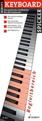 Schott Music Keyboard Spicker / Bye, Uwe