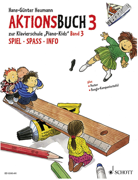 Piano Kids 3 & Aktionsbuch 3 Heumann Hans-Günter
