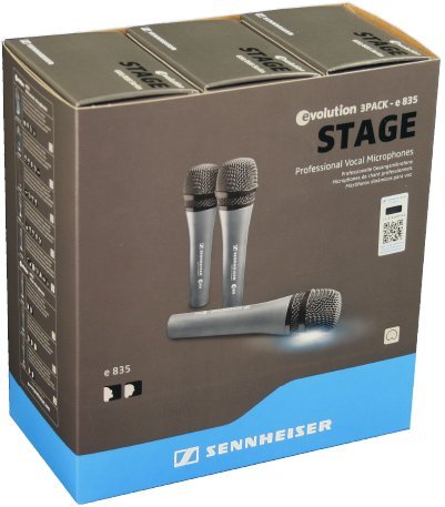 Sennheiser e 835 Evolution 3PACK