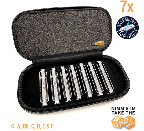1847 Lightning 7 Set (G, A, Bb, C, D, E and F)