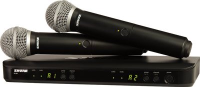 Shure BLX288 / PG58 (Analog (662 - 686 MHz))