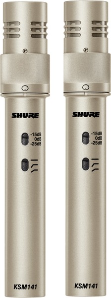 Shure KSM141SL Stereo Set / KSM141ST