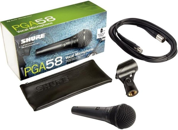 Shure PGA 58 (XLR Cable)