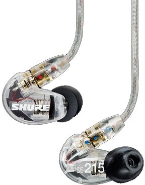 SE215-CL-EFS / Professional Sound Isolating