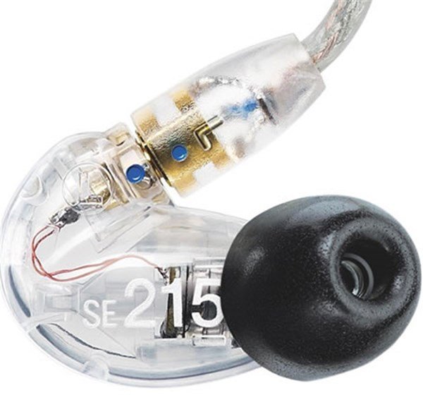 SE215-CL Left / replacement ear (clear)