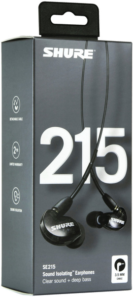 Shure SE215-K (black)