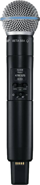 SLXD2/B58 / Handheld Transmitter (823-832 & 863-865 MHz)
