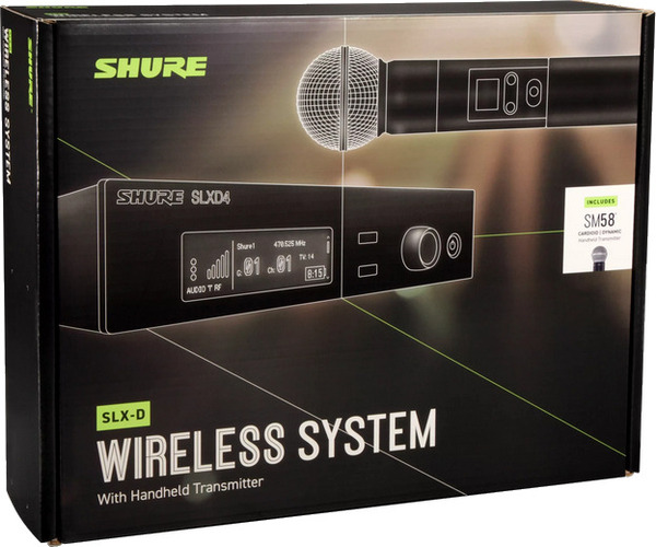 Shure SLXD24/SM58 (562-606 MHz)