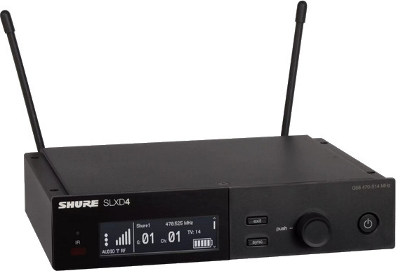 Shure SLXD4E / Digital Receiver (562-606MHz)