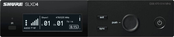 Shure SLXD4E / Digital Receiver (562-606MHz)