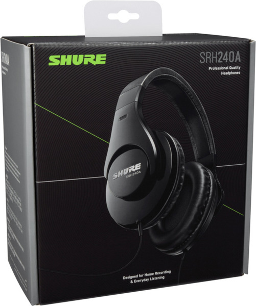 Shure SRH240A-BK-EFS / Professional Quality Headphones