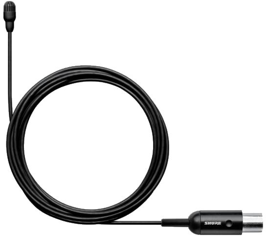 TwinPlex TL47B-MTQG / Lavalier Microphone (mtqg connector - black)