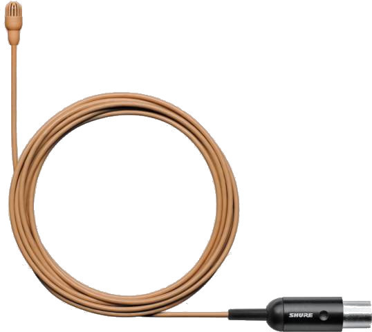 TwinPlex TL47C-MTQG-A / Lavalier Microphone (mtqg connector - cocoa - accesories included)