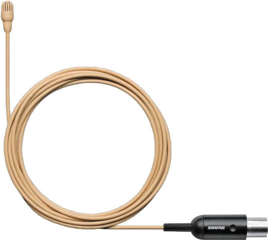 Shure TwinPlex TL47T-MTQG / Lavalier Microphone (mtqg connector - tan)