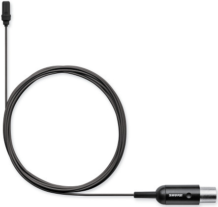 UL4B/C-MTQG-A Cardioid Lavalier Microphone MTQG (black)