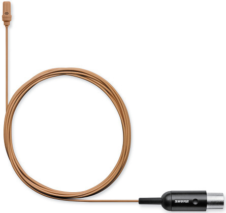 UL4C/C-MTQG-A Cardioid Lavalier Microphone MTQG (cocoa)