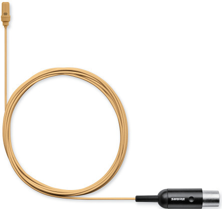 UL4T/C-MTQG-A Cardioid Lavalier Microphone MTQG (tan)