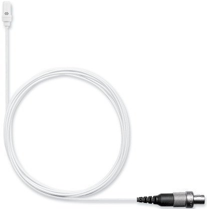 UL4W/C-LM3-A Cardioid Lavalier Microphone LEMO (white)