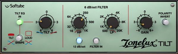 Softube Tonelux Tilt ((VST/AU/RTAS) - Native)