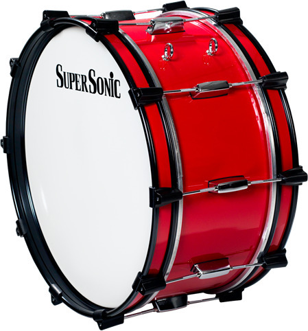 Sonor SS011 Junior Marching Bass Drum - Basic (red, 18' x 8')