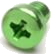 M3x4 Green (1 screw)