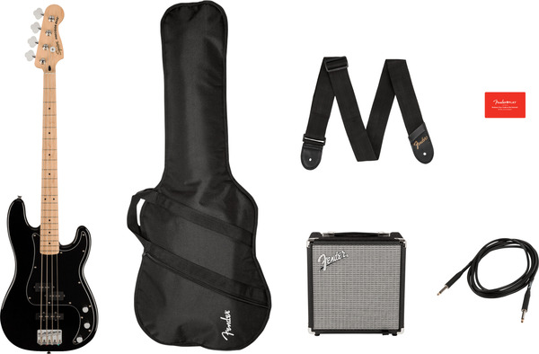 Squier Affinity Precision Bass PJ Pack (black)