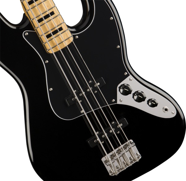 Fender sq cv 70s jazz bass mn bk discount