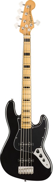 Squier Classic Vibe '70s Jazz Bass V MN (black)