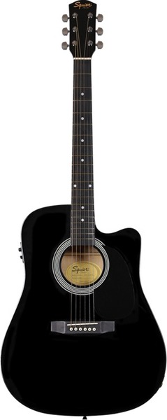 Squier SA-105CE (Black)