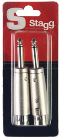 Stagg AC-XFPMH / XLR F / Jack M Aadapter (set of 2)