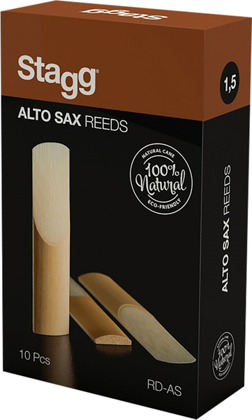 RD-AS / Alto Sax Reeds (strength 1.5 / 10 reeds set)