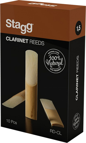 RD-CL / Bb Clarinet Reeds (strength 1.5 / 10 reeds set)