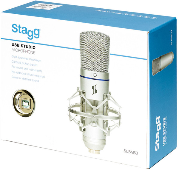 Stagg SUSM50D Big Capsule USB Condenser Mic