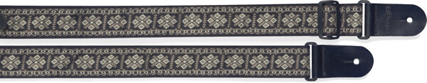 SWO-CRO Woven Nylon Guitar Strap (grey)
