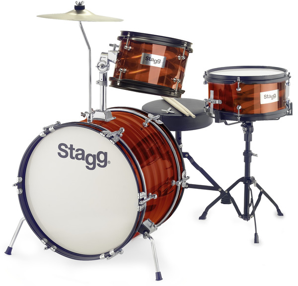 Stagg TIM JR 3/16B RD (red)